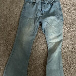 Lucky Brand Light Blue Denim Jeans with Red Logo